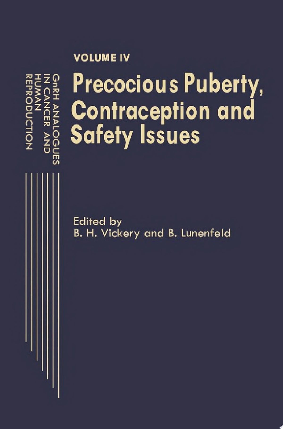 GnRH Analogs in Human Reproduction